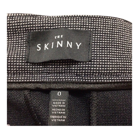 White House Black Market Gray Skinny Pants NWOT 0 - Picture 4 of 5